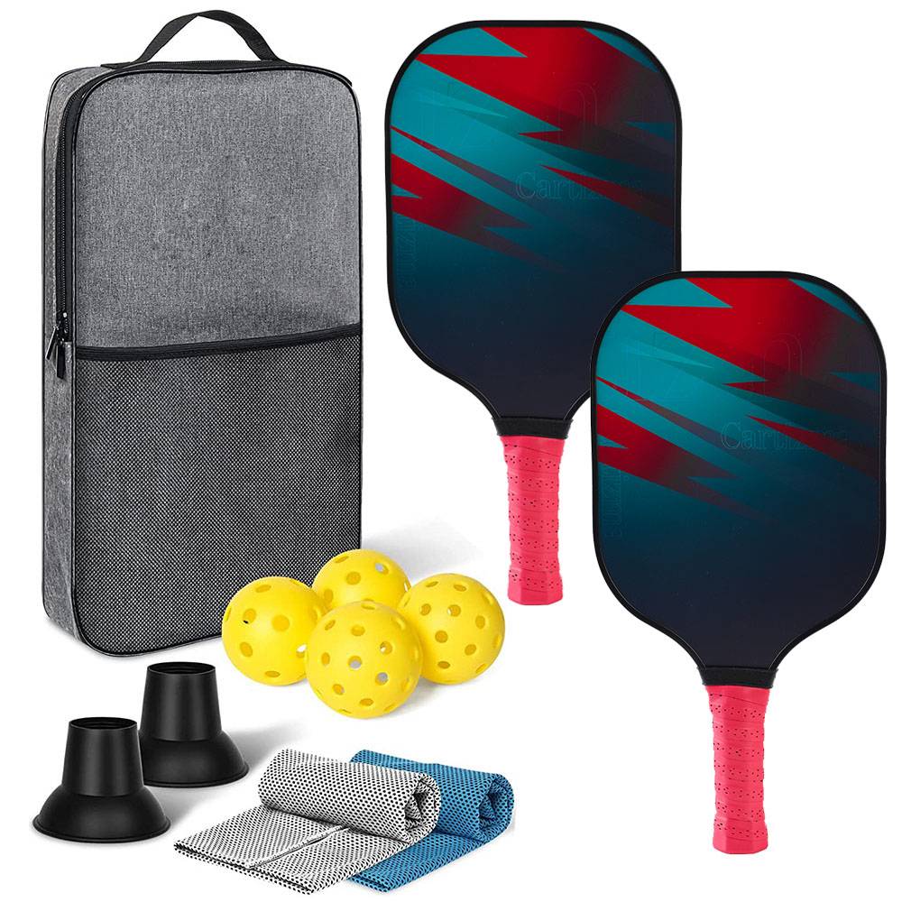 [Upgrade glass fiber material] Tianqing green-double-shot-shooting bag-picking the ball 2-2 sweat-absorbing towels 2-gift 4 balls